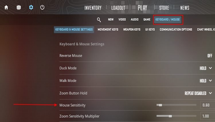 Instant CS2 sensitivity calculator showing conversion formula (3.18 multiplier) with decimal precision inputs
